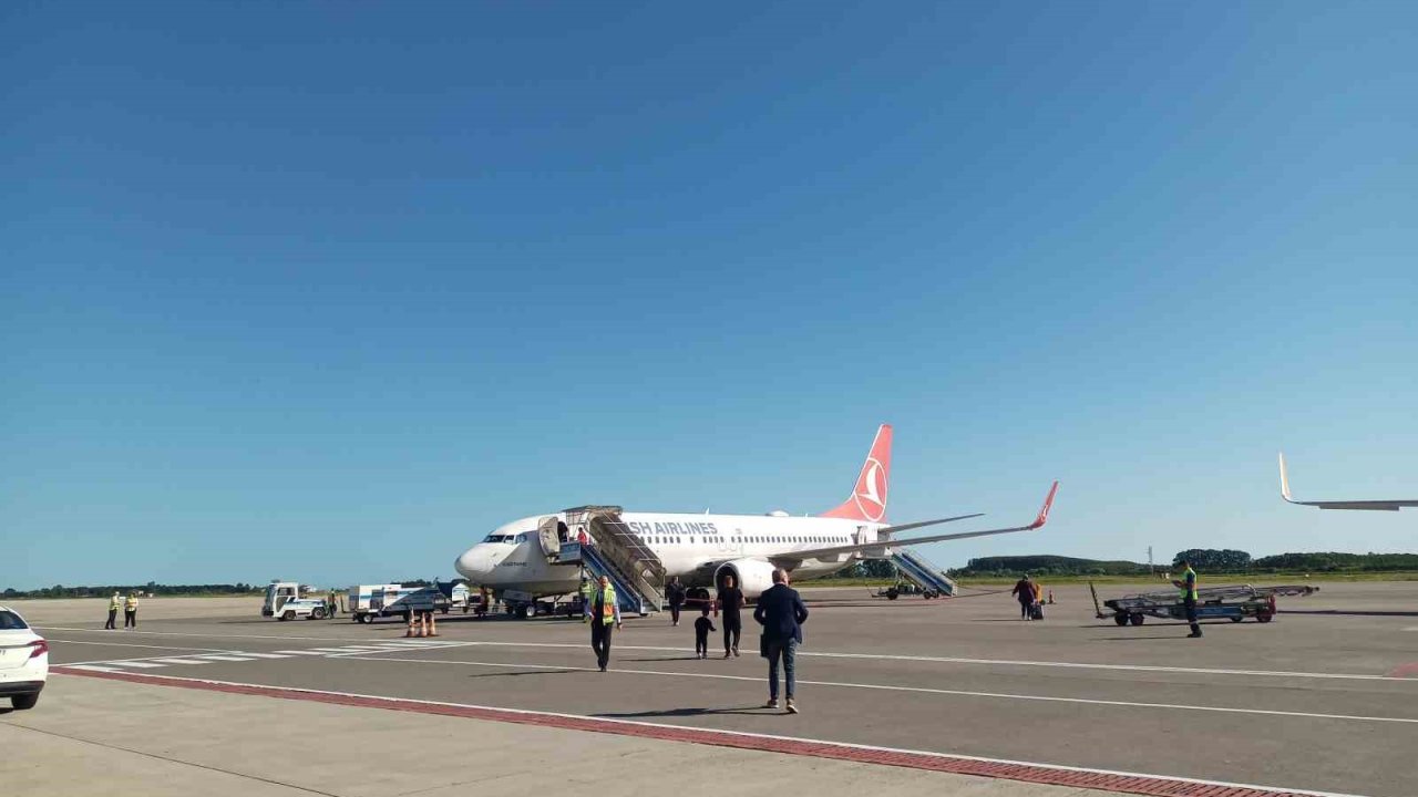 Samsun Çarşamba Havalimanı’nın 6 aylık yolcu sayısı 788 bini aştı