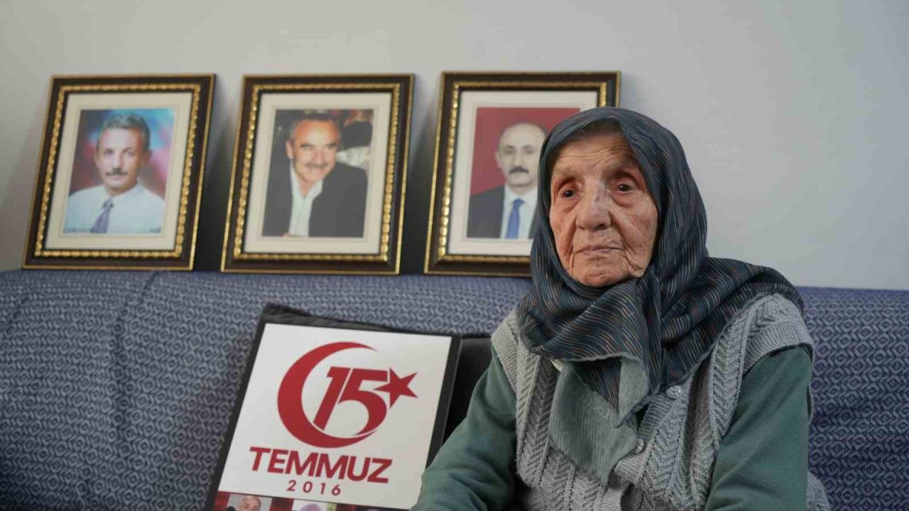 FETÖ’nün hain darbe girişiminde 2 oğlu ve damadını şehit veren 100 yaşındaki Muzaffer Gülşen’in acısı 10 yıldır dinmiyor