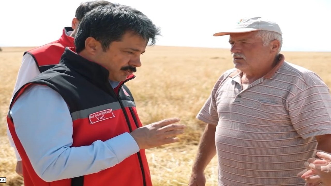 Kırşehir’de arpa ve buğdayda hasat başladı