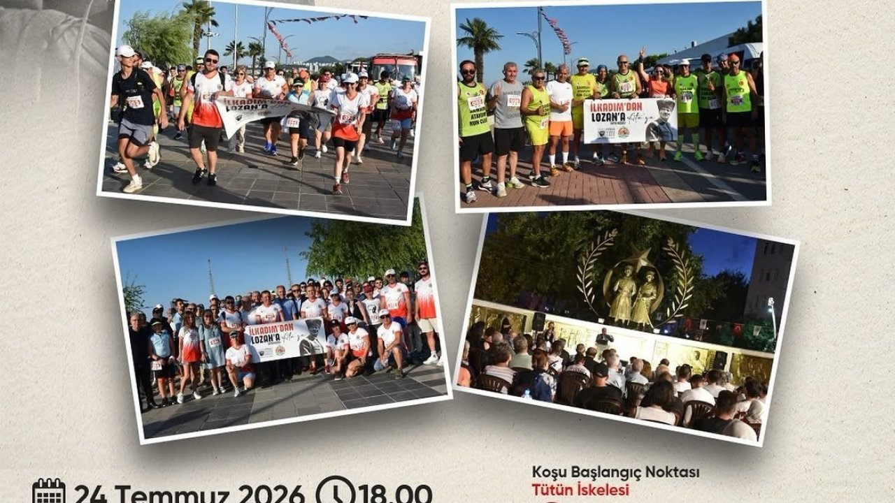 İlkadım’dan Lozan’a Ata’ya Saygı Koşusu