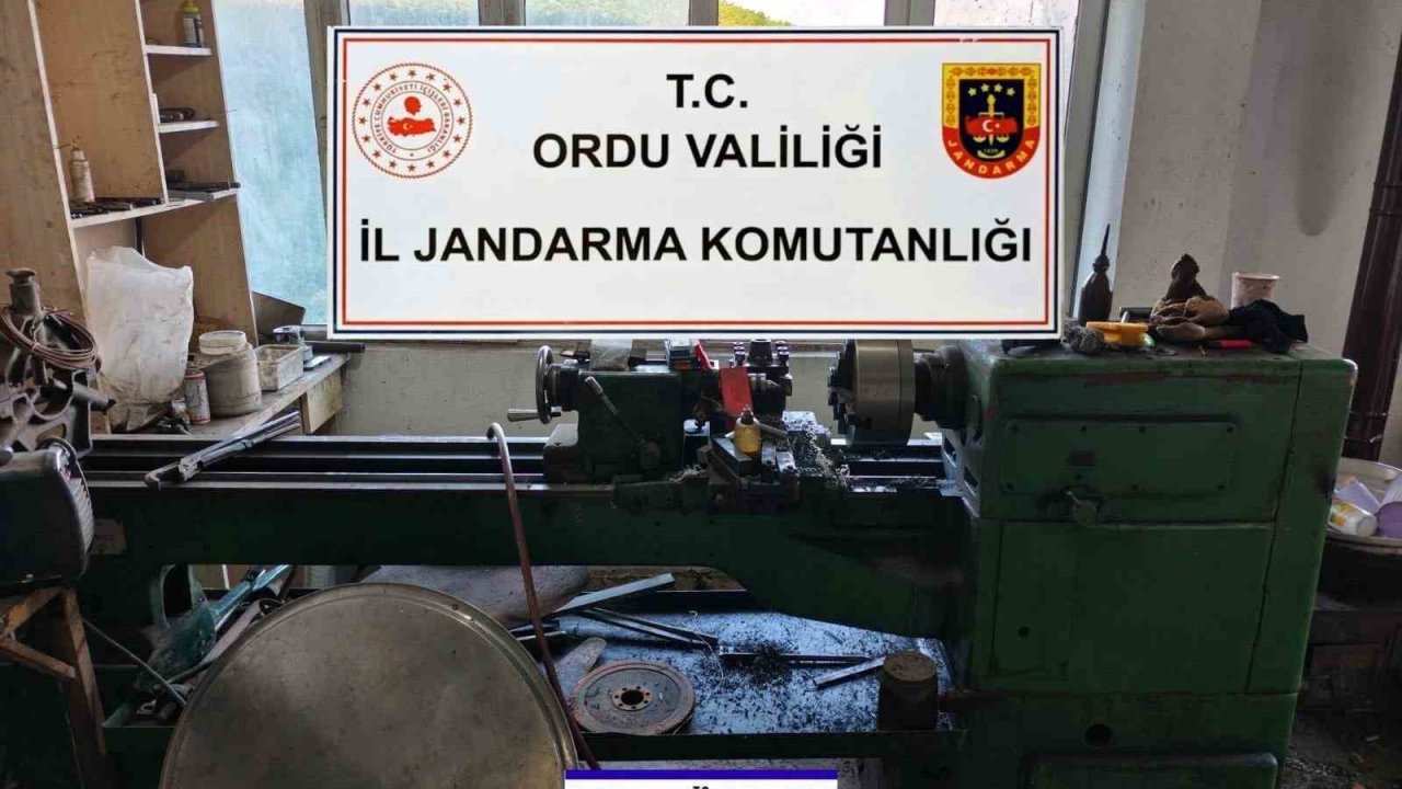 Ordu’da kaçak silah atölyelerine operasyon: 7 gözaltı