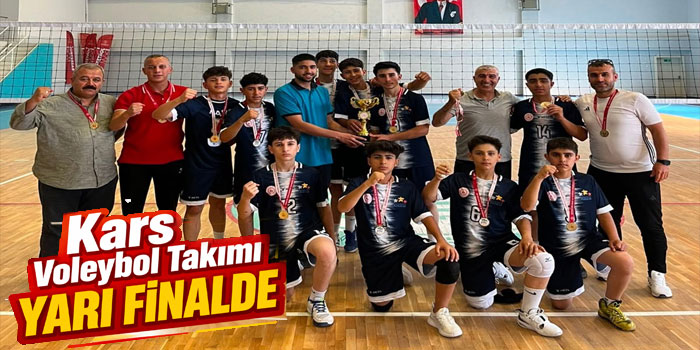 Kars Voleybol Takımı ANALİG’de Grup Birincisi Oldu
