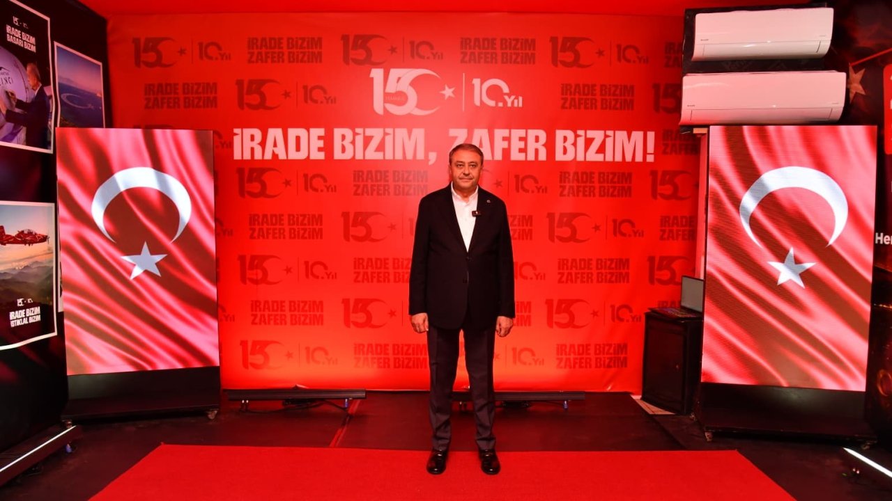 Şanlıurfa protokolünden 15 Temmuz Demokrasi ve Milli Birlik Günü mesajları
