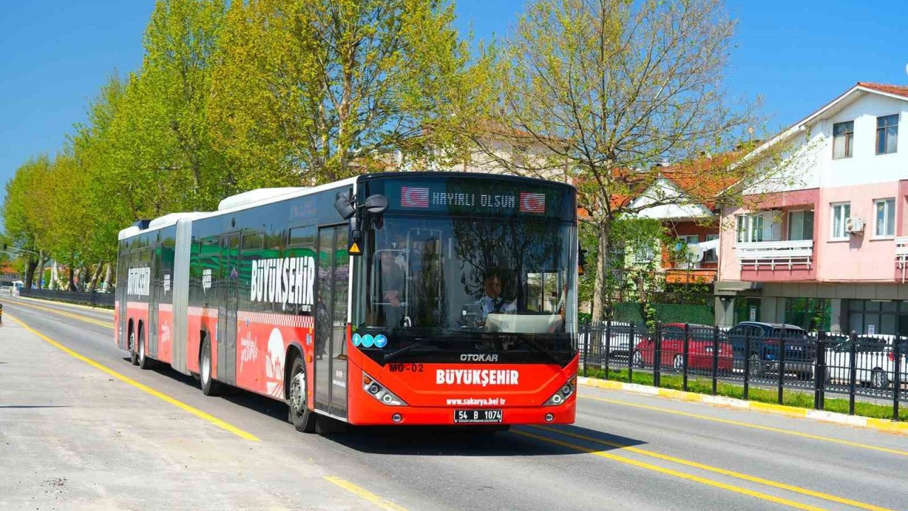 Sakarya’da 15 Temmuz’da toplu taşıma ücretsiz hizmet verecek