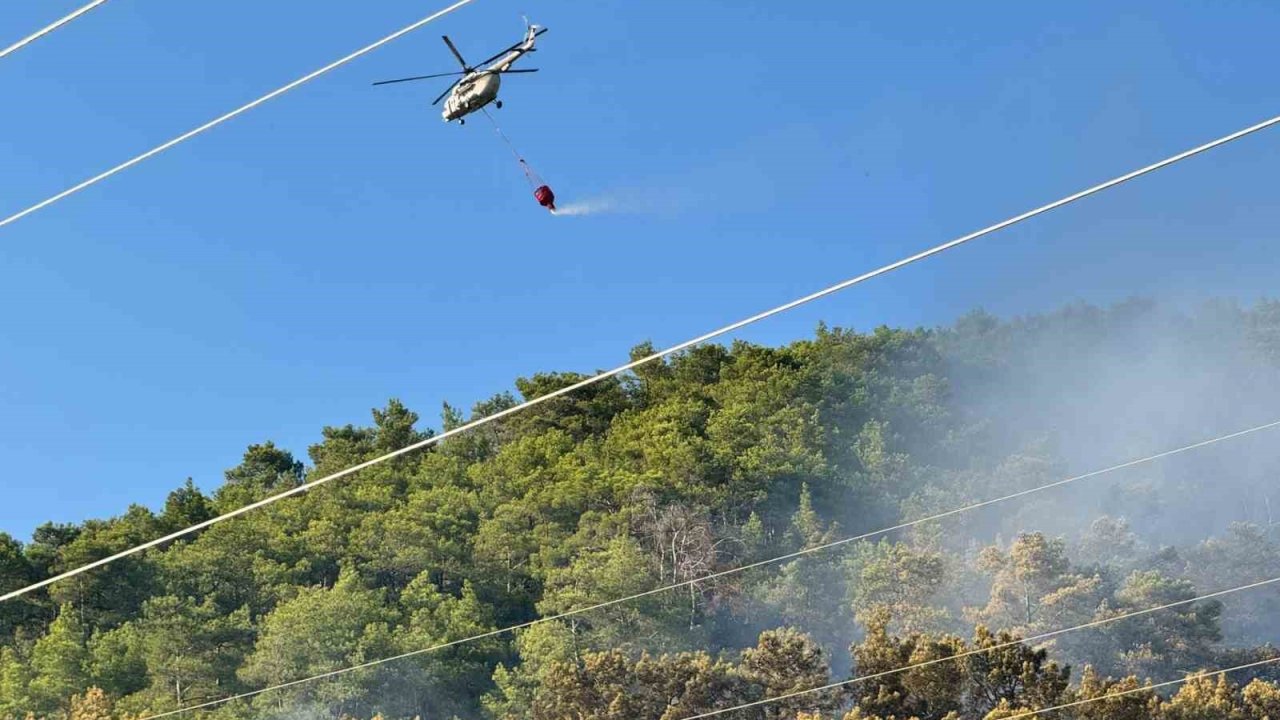 Ortaca’daki orman yangını kontrol altına alındı