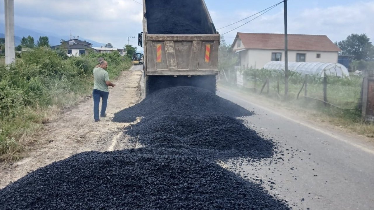 Düzce’de yollar güvenli hala getiriliyor