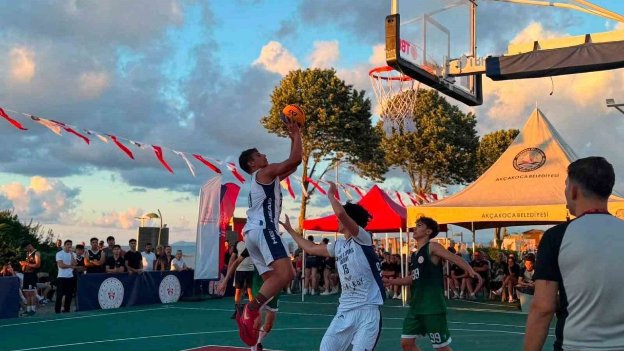 Gençlik Kupası 3x3 Basketbol Türkiye Finalleri Akçakoca’da Başladı