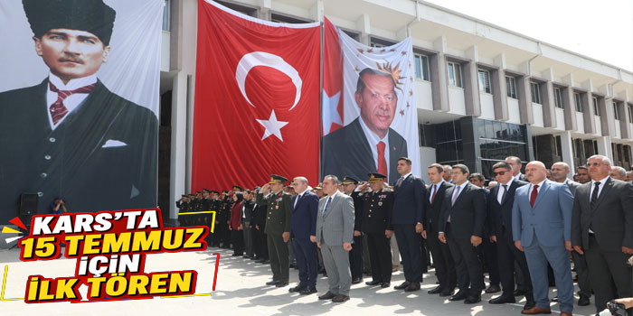 Kars’ta 15 Temmuz Demokrasi ve Milli Birlik Günü Etkinlikleri Başladı