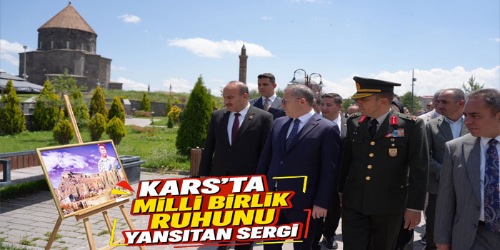 Gazi Kars Bedesteni’nde 15 Temmuz Sergisi