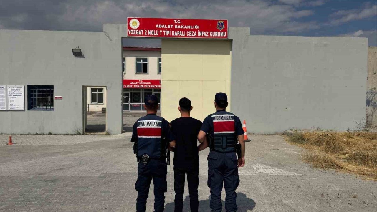 Yozgat’ta 6 yıl hapis cezası bulunan firari hükümlü yakalandı