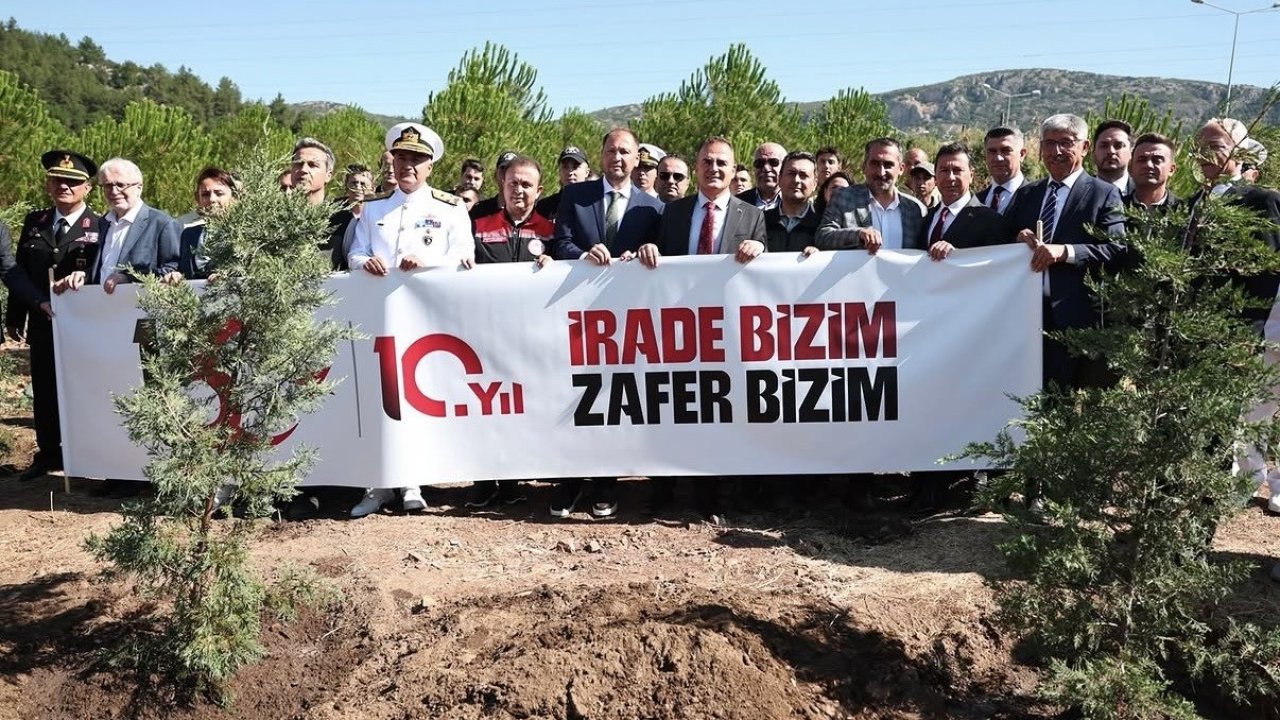 Muğla’da 15 Temmuz Demokrasi ve Milli Birlik Günü kapsamında etkinlikler düzenlendi