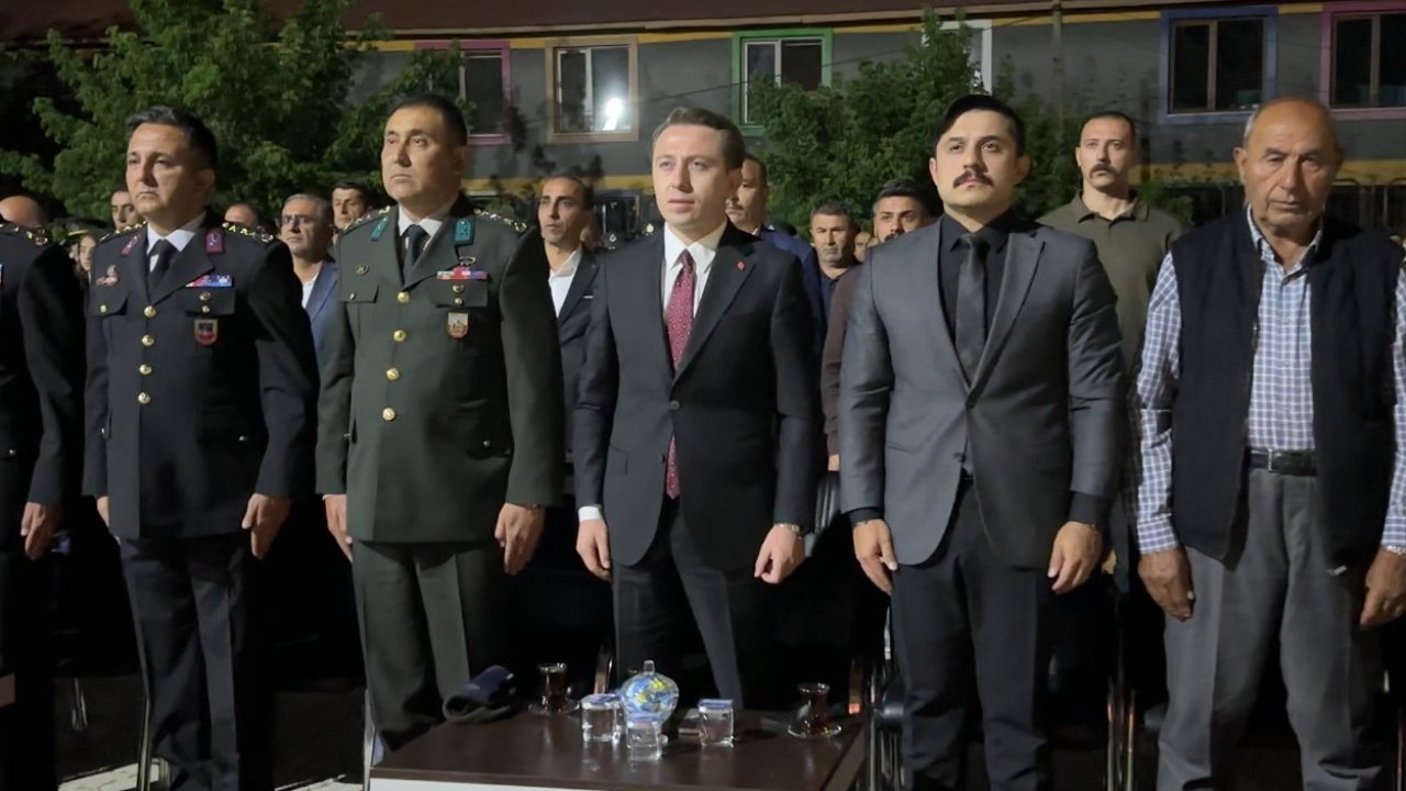 Yüksekova’da 15 Temmuz Demokrasi ve Milli Birlik Günü programı