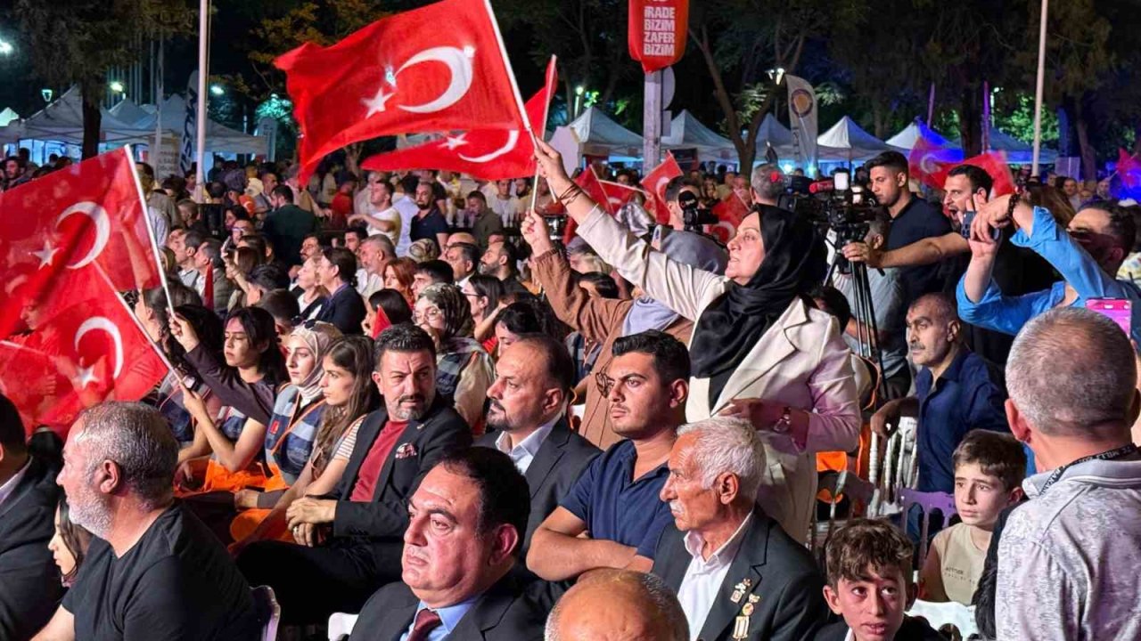 Diyarbakır’da 15 Temmuz Demokrasi ve Milli Birlik Günü etkinlikleri düzenlendi