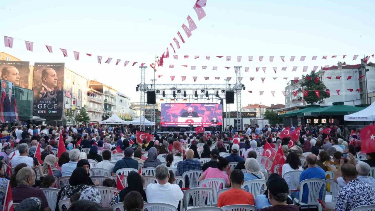 Ümraniye’de 15 Temmuz’un 10’uncu yılında milli birlik ve beraberlik ruhu