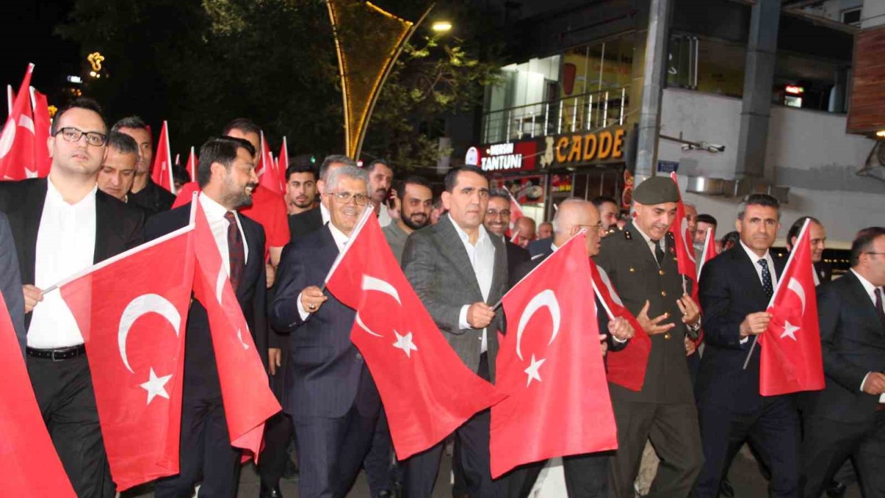 Bingöl’de "15 Temmuz Demokrasi ve Milli Birlik Günü" programı