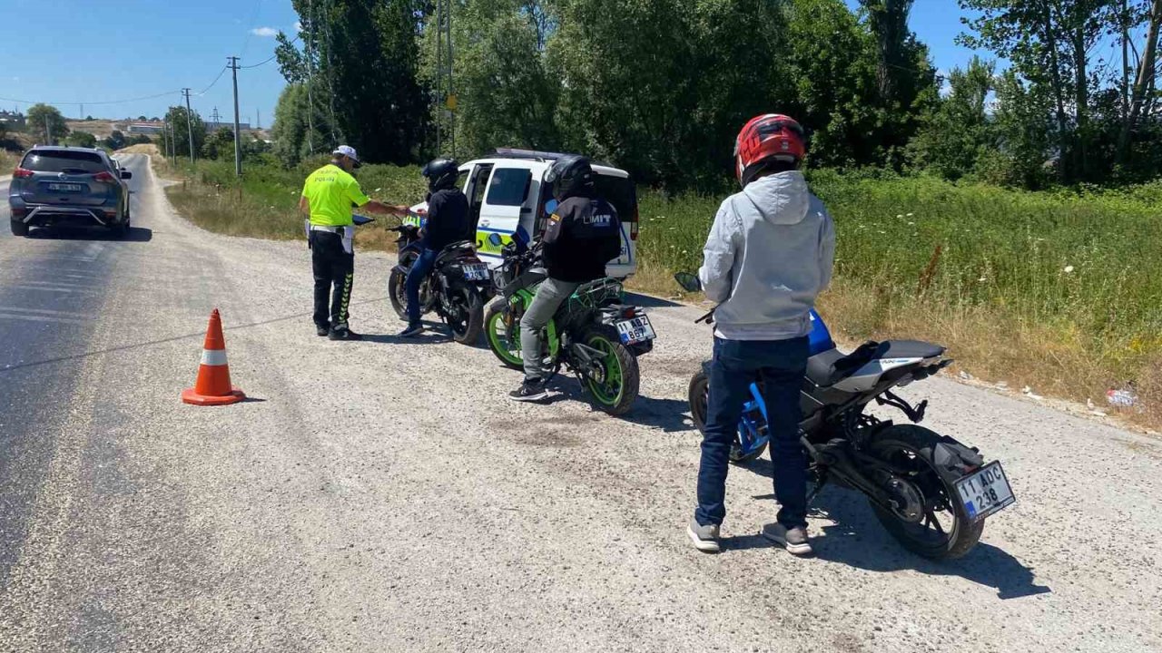 Motosiklet ve elektrikli bisikletlere sıkı denetim