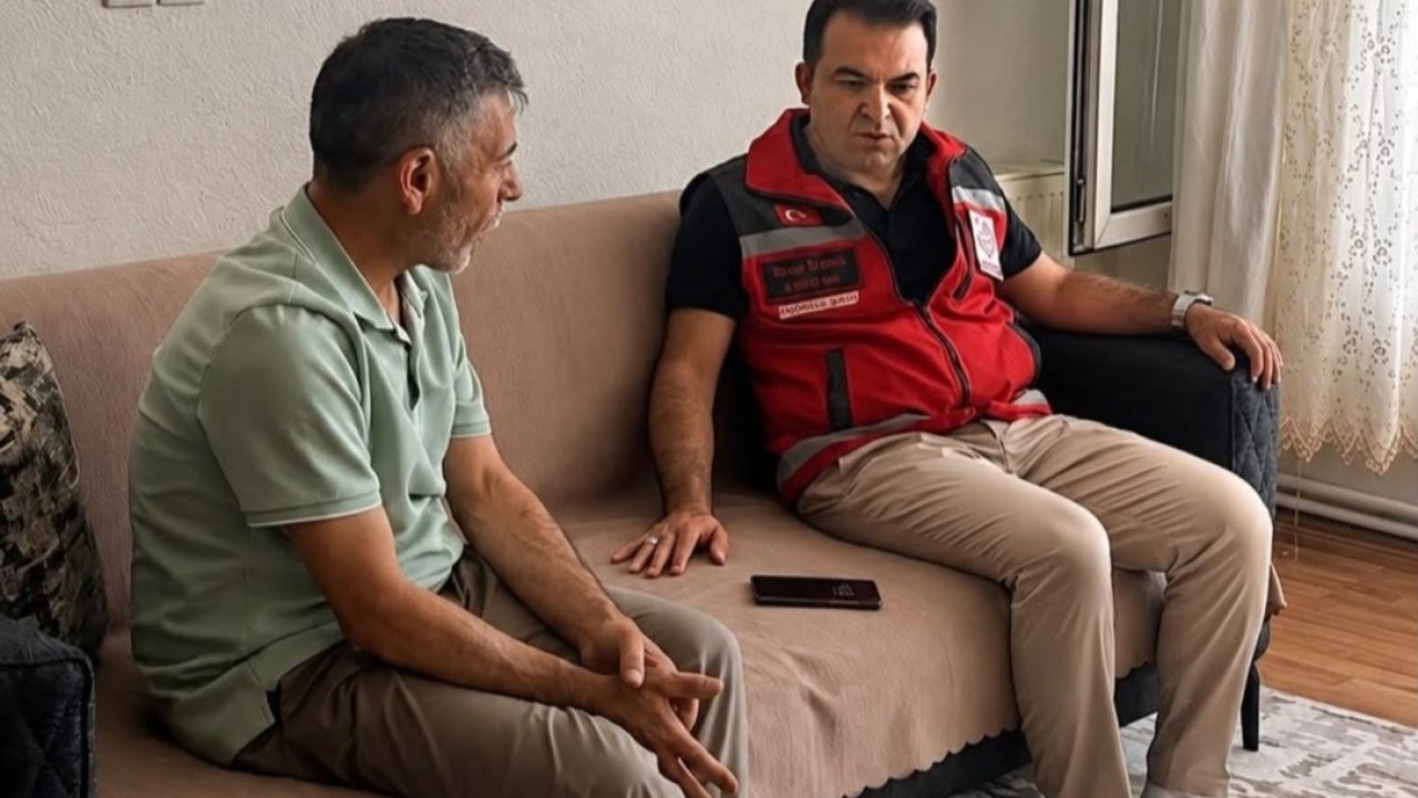 Şehit ailesine vefa ziyareti