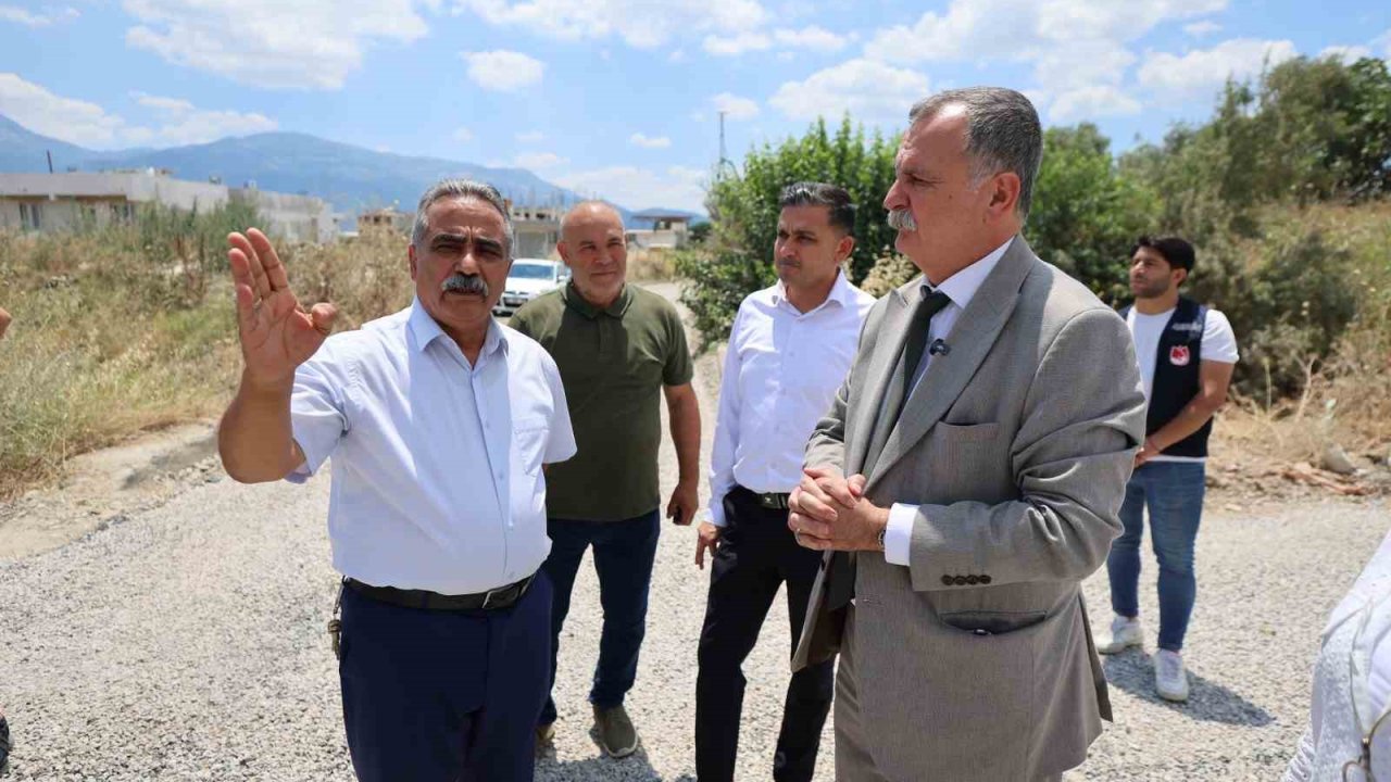 Başkan Balaban mahallenin taleplerini yerinde dinledi