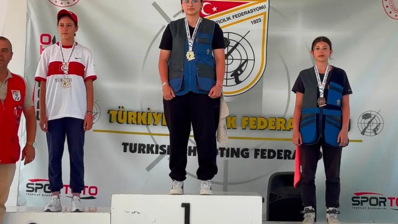 Sivaslı atıcılar 2 madalya ile döndü