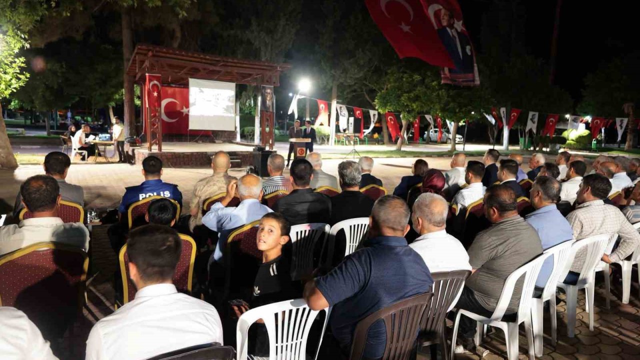 Araban’da ’Demokrasi ve Milli Birlik Günü’ programı düzenlendi