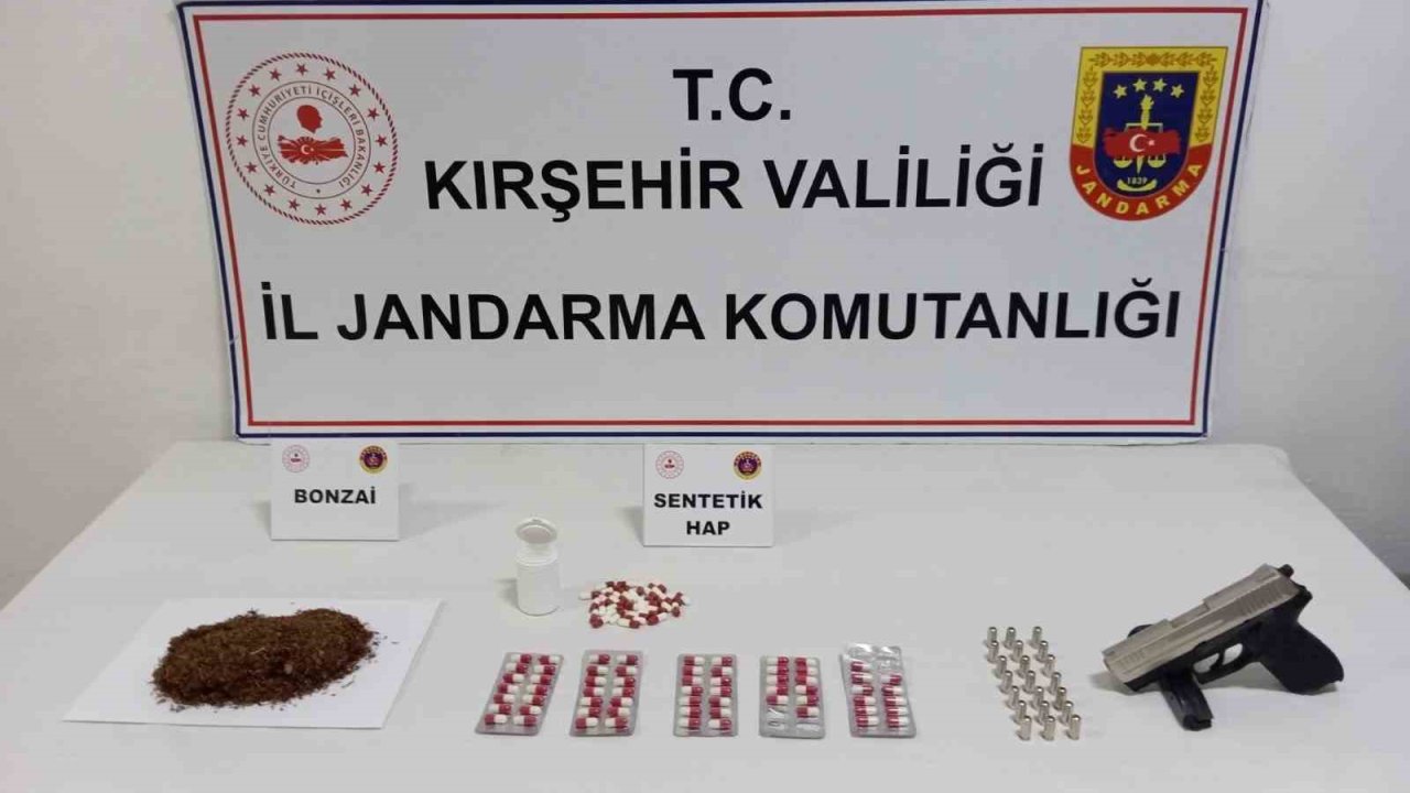 Kırşehir’de uyuşturucu operasyonu