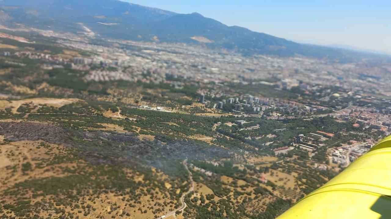 Bornova’daki yangın kontrol altında