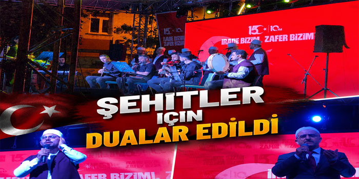Kars’ta 15 Temmuz Dualarla Anıldı