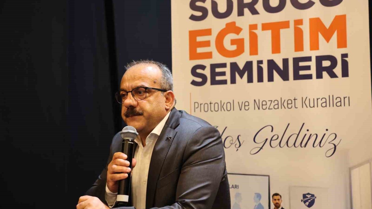 Büyükşehir Belediyesi’nden toplu taşıma personeline eğitim