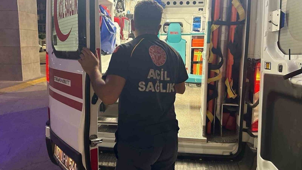 Attan düşen çocuk yaralandı