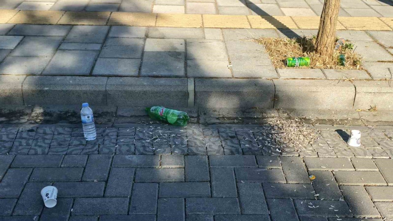 Karaçay’da utandıran manzara