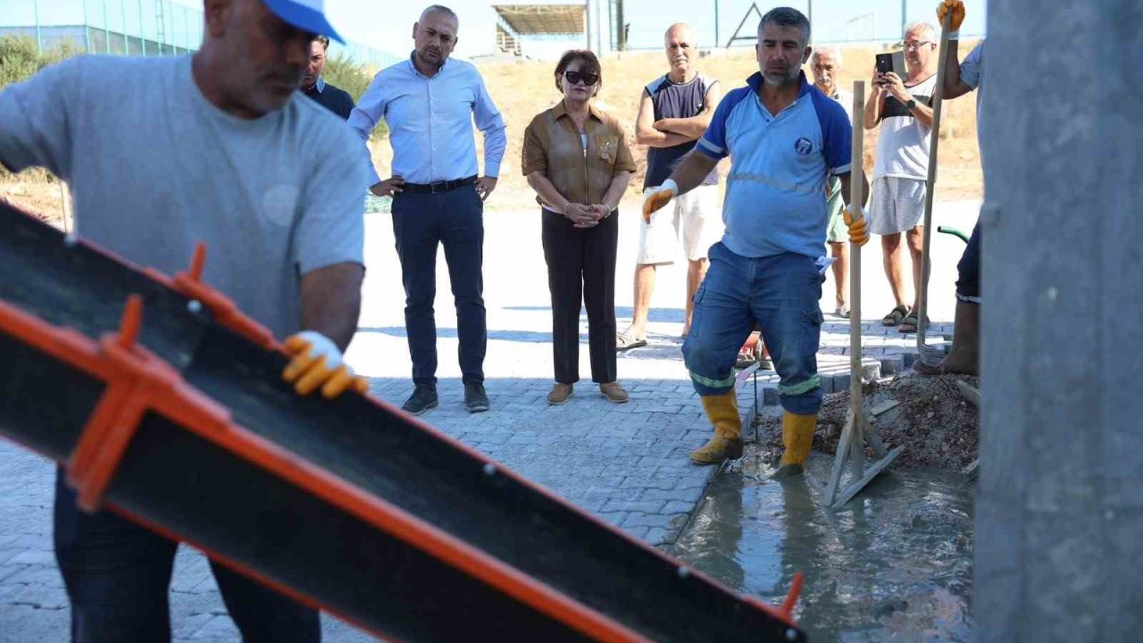 Didim Belediyesi’nin yeni beton mikseri görev başında