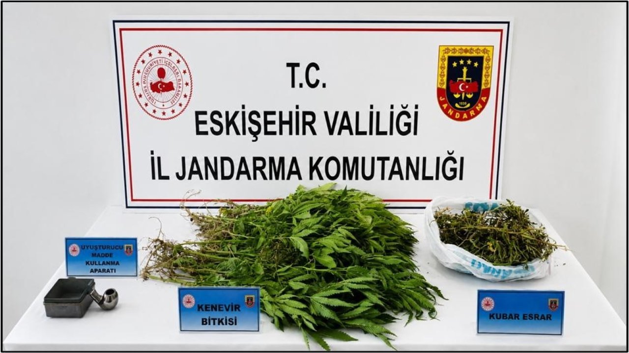 Sivrihisar’da uyuştucu operasyonu, 1 zanlı tutuklandı