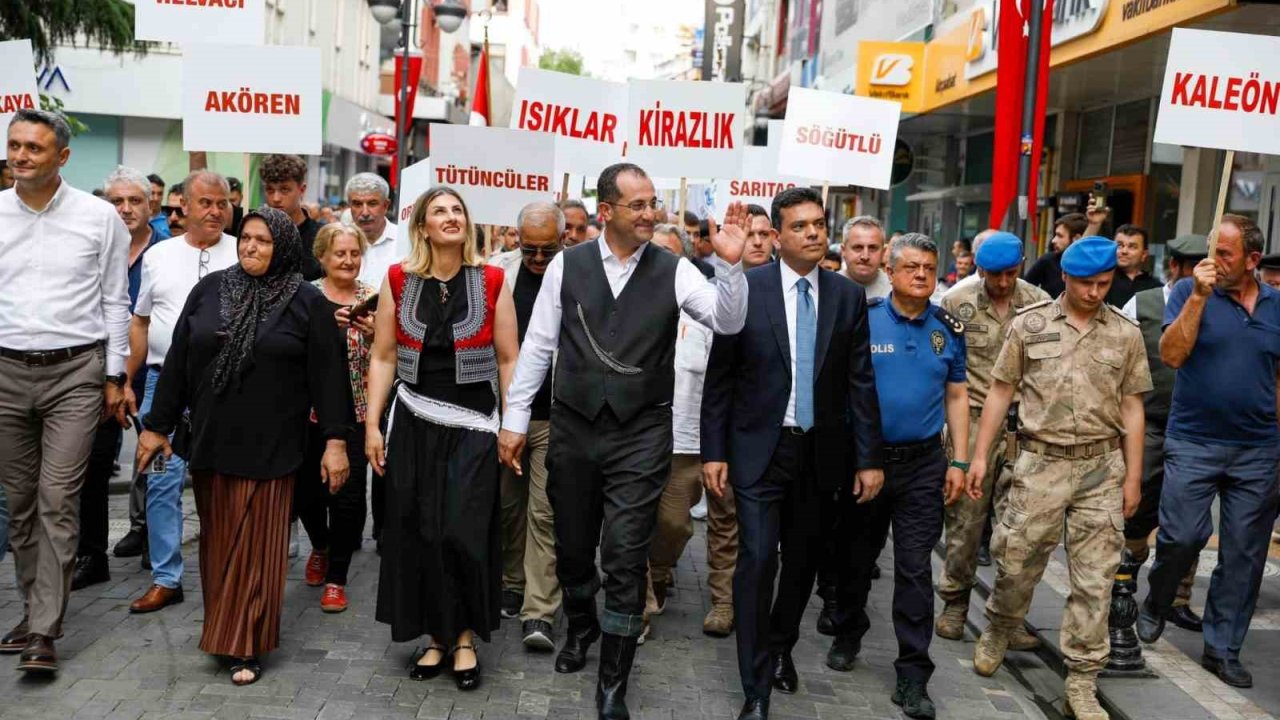 34. Uluslararası Akçaabat Müzik ve Halk Oyunları Festivali başladı