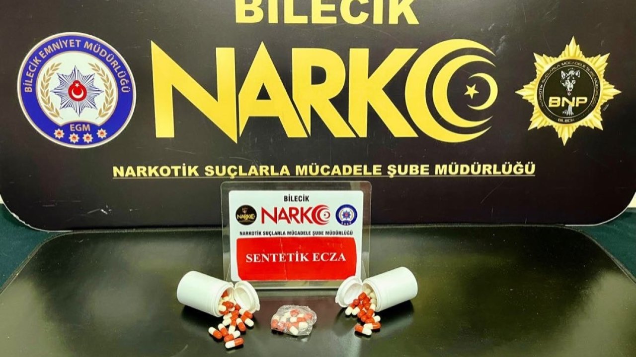 Bilecik’te uyuşturucu operasyonuna 2 gözaltı
