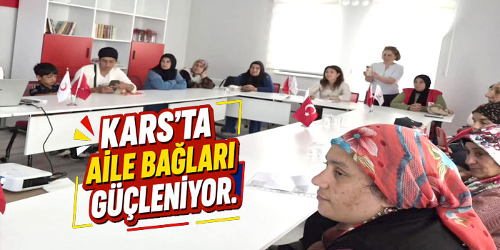 Kızılay’dan Aileleri Güçlendiren Eğitim