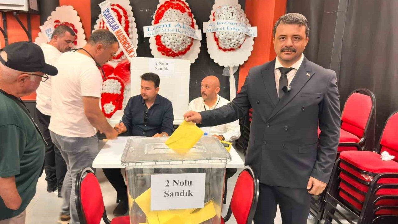 MHP Milas’ta Başkan Ongün güven tazeledi