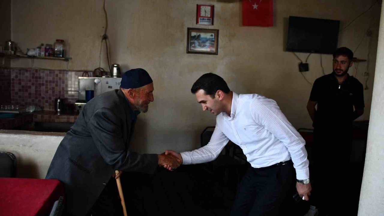 AK Parti Sarıkamış teşkilatı köylerde vatandaşlarla buluştu