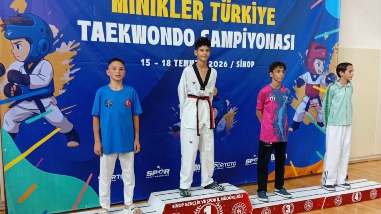 Kayserili sporculardan Türkiye Şampiyonası’nda çifte madalya