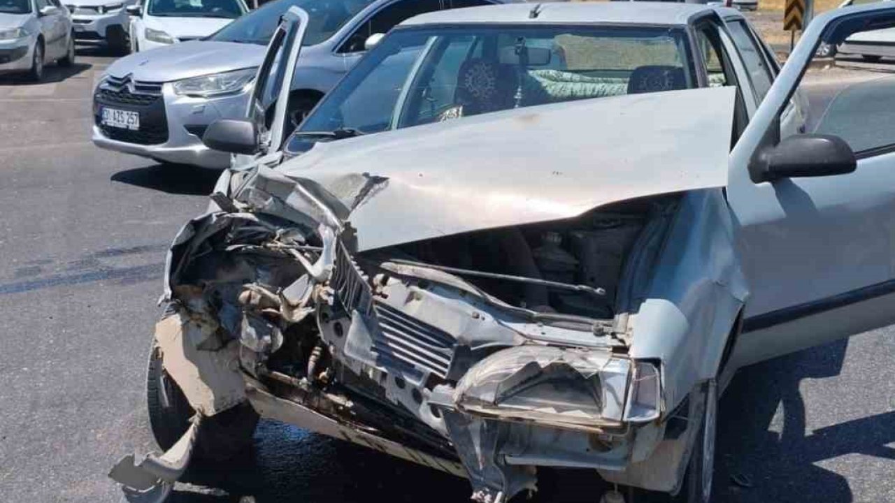 Diyarbakır’da trafik kazası: 1 yaralı