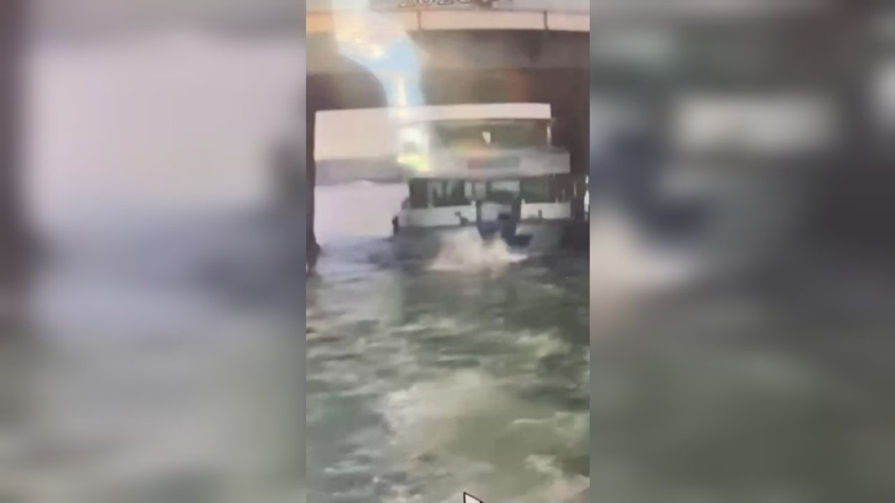 Gemi personelinin hayatını kaybettiği kazanın görüntüleri ortaya çıktı