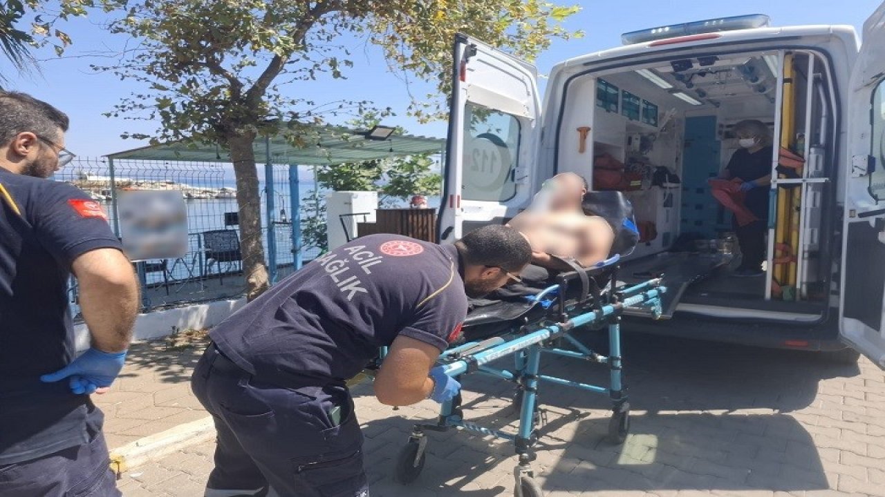 Gezi teknesinde rahatsızlanan şahsın yardımına Sahil Güvenlik yetişti