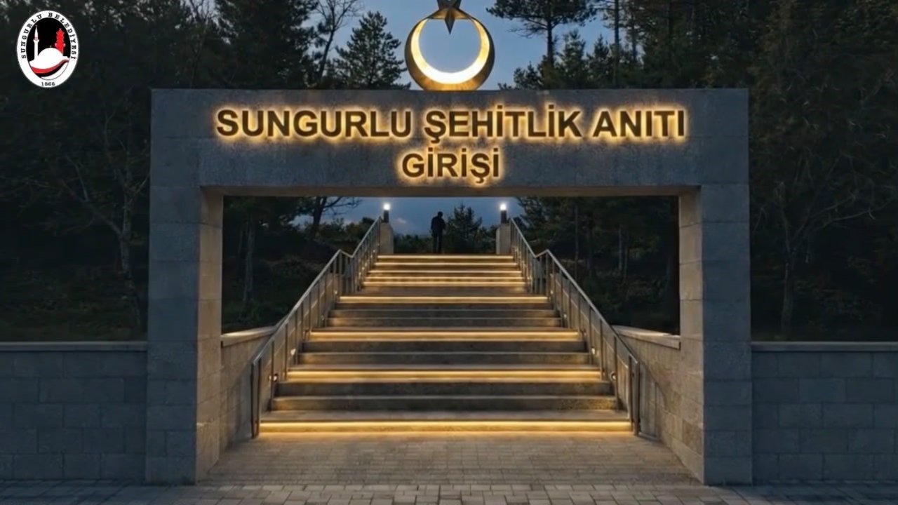 Sungurlu Şehitliği baştan sona yenileniyor