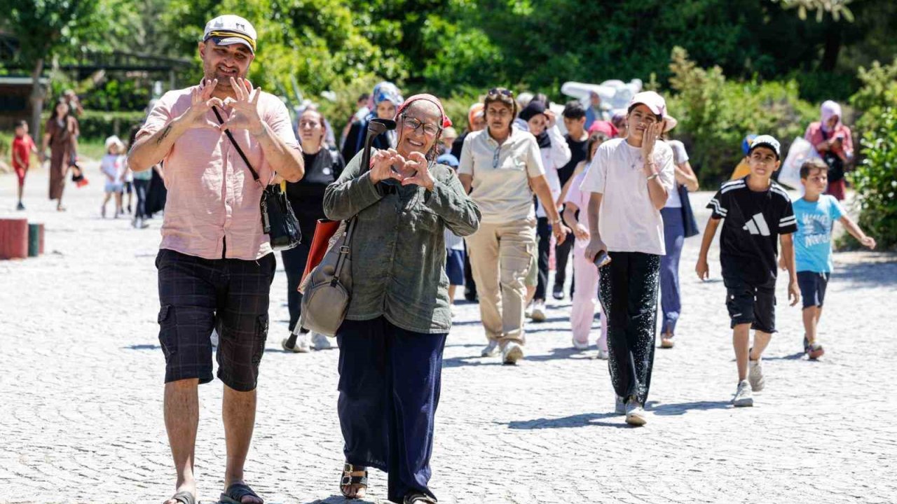 Üç nesil Doğal Yaşam Parkı’nda buluştu