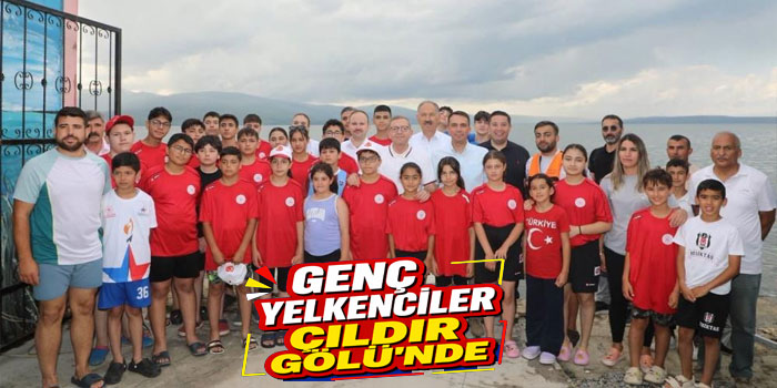 Kars’ta yelken heyecanı Çıldır Gölü’nde başladı: 32 sporcu Anadolu Ligi için hazırlanıyor