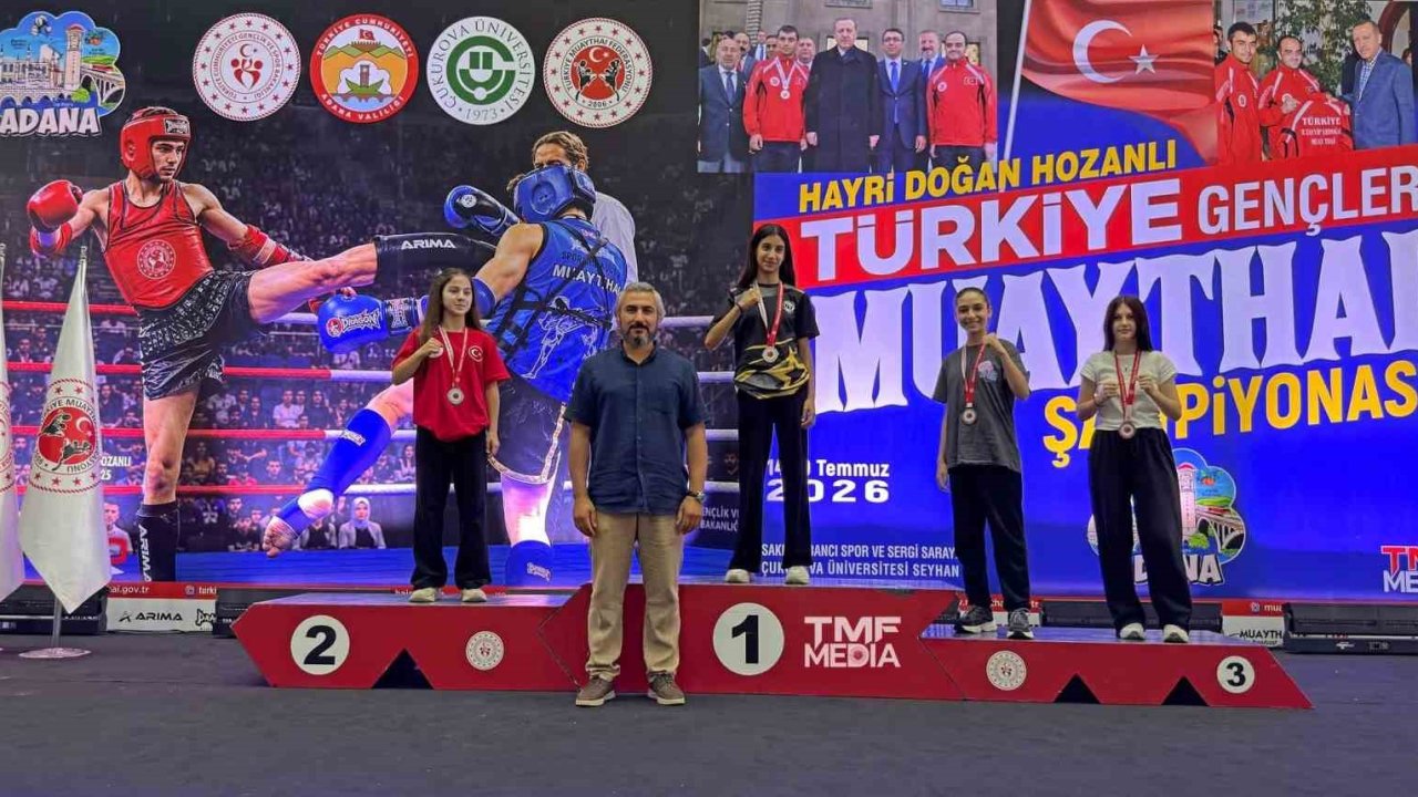 Niğdeli Muay Thai sporcularından Türkiye Şampiyonası’nda büyük başarı