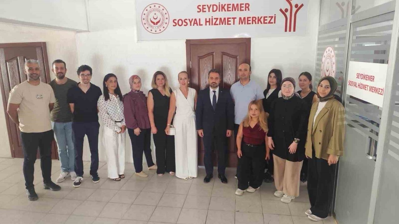 Sosyal Hizmetler İl Müdürü Selçuk Seydikemer’de denetim gerçekleştirdi