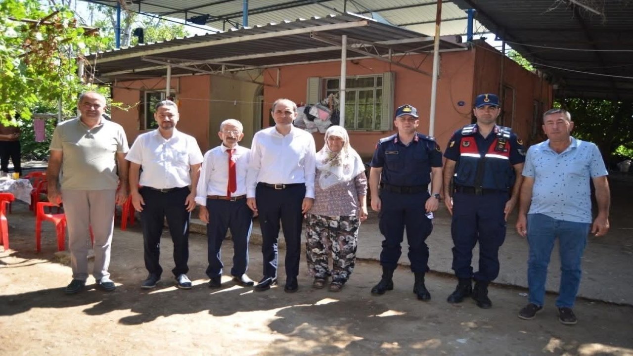 Kaymakam Murat Mete’den Kıbrıs Gazilerine anlamlı ziyaret