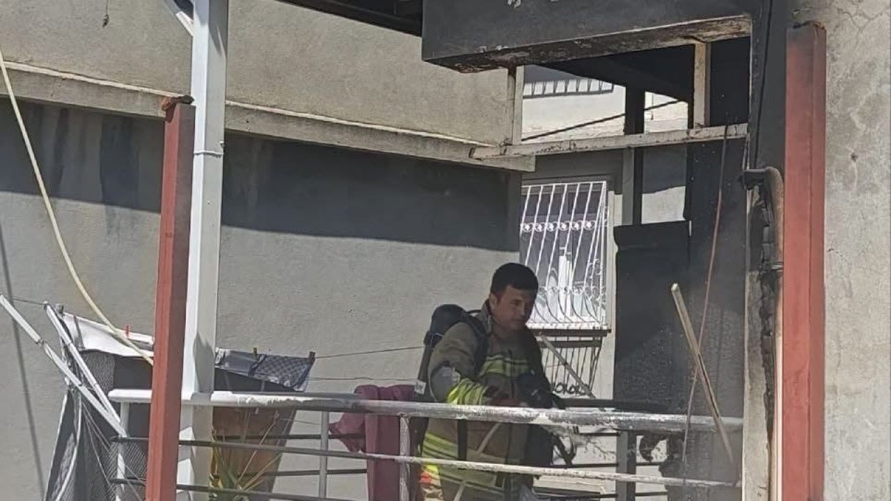 Defne’de ev yangını yaşandı
