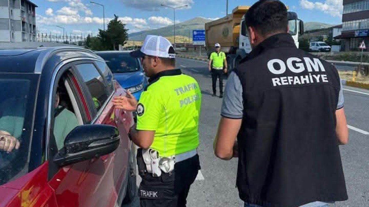 Erzincan’da 2 bin 200 sürücüye orman yangınlarına karşı bilgilendirme