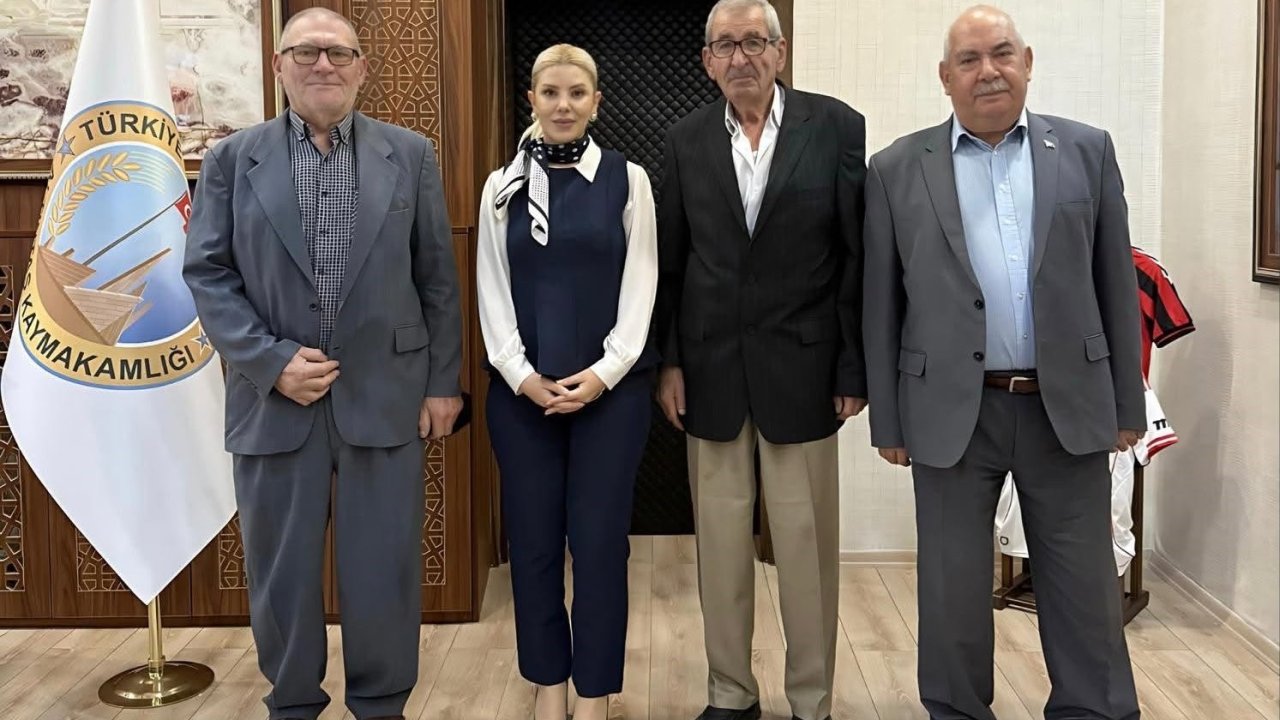 Kıbrıs gazilerinden Kaymakam Yıldırım’a anlamlı ziyaret